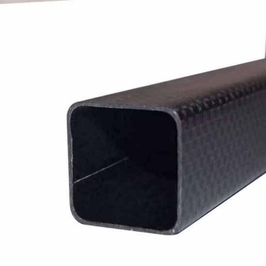 Tubo de fibra de carbono Sarga 3K/Tubo de fibra de carbono liso Producto de fibra de carbono