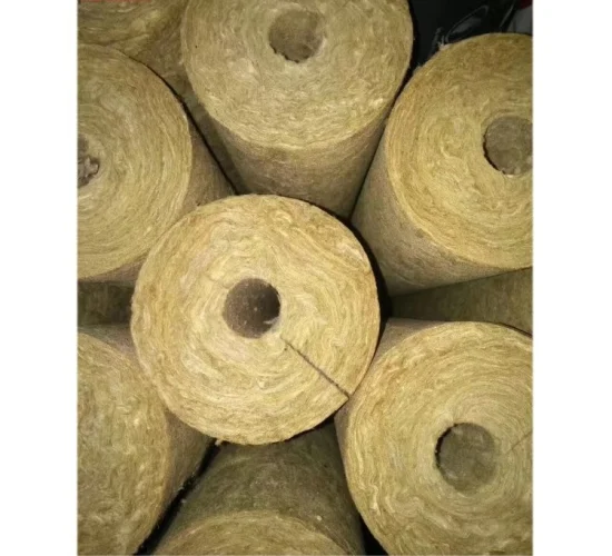 Productos de fibra de aislamiento térmico refractario Tipo de tubo de lana de roca ignífugo Fisher Price